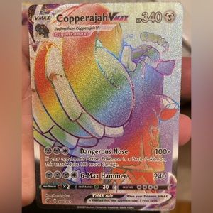 Copperajah Vmax 199/192 Rebel Clash NM Full Art Secret Rainbow Rare Pokemon Card